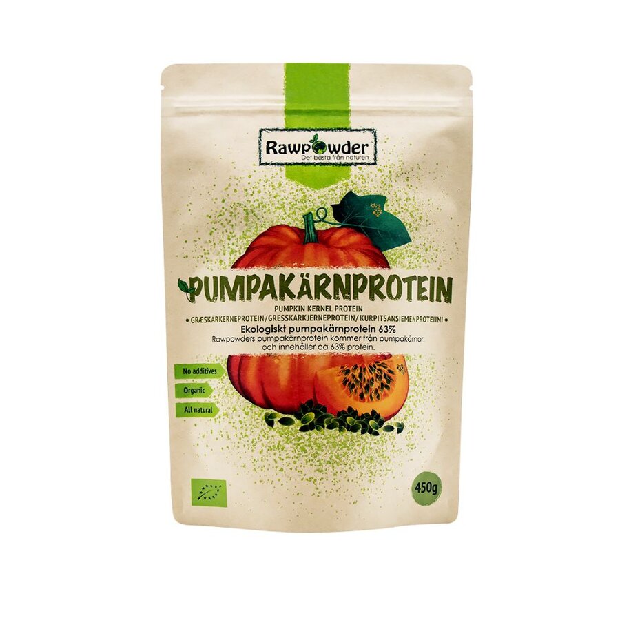 Rawpowder gresskarprotein 450 g