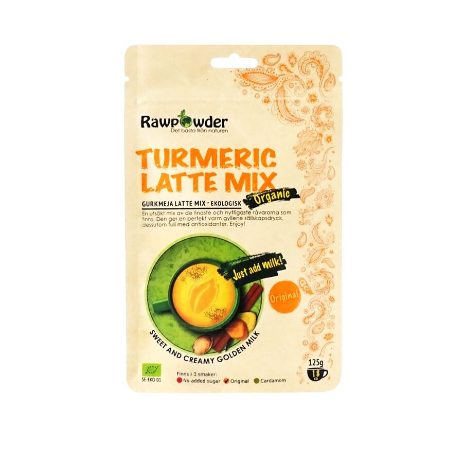Rawpowder turmeric latte mix 125 g