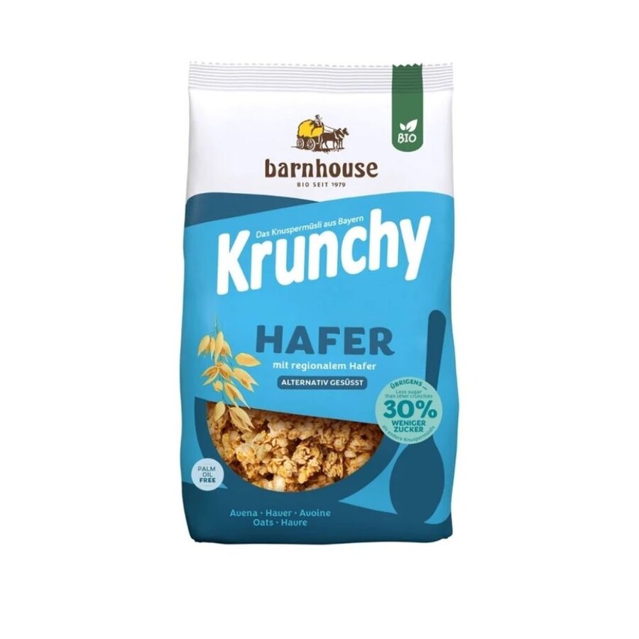 Barnhouse krunchy havre granola 625 g