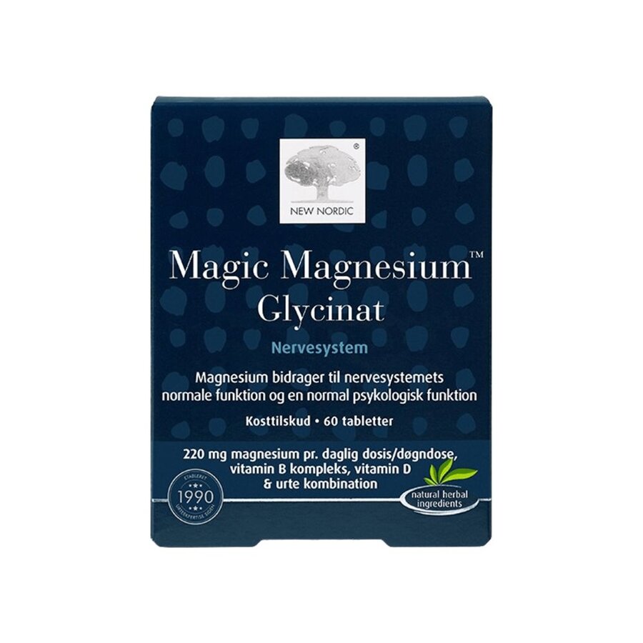 New Nordic Magic Magnesium Glycinat 60tab