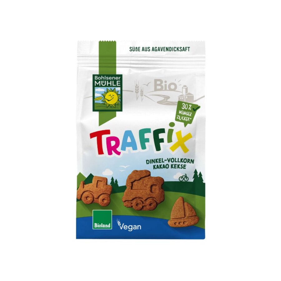 Bohlsener traffix speltkjeks kakao 125 g