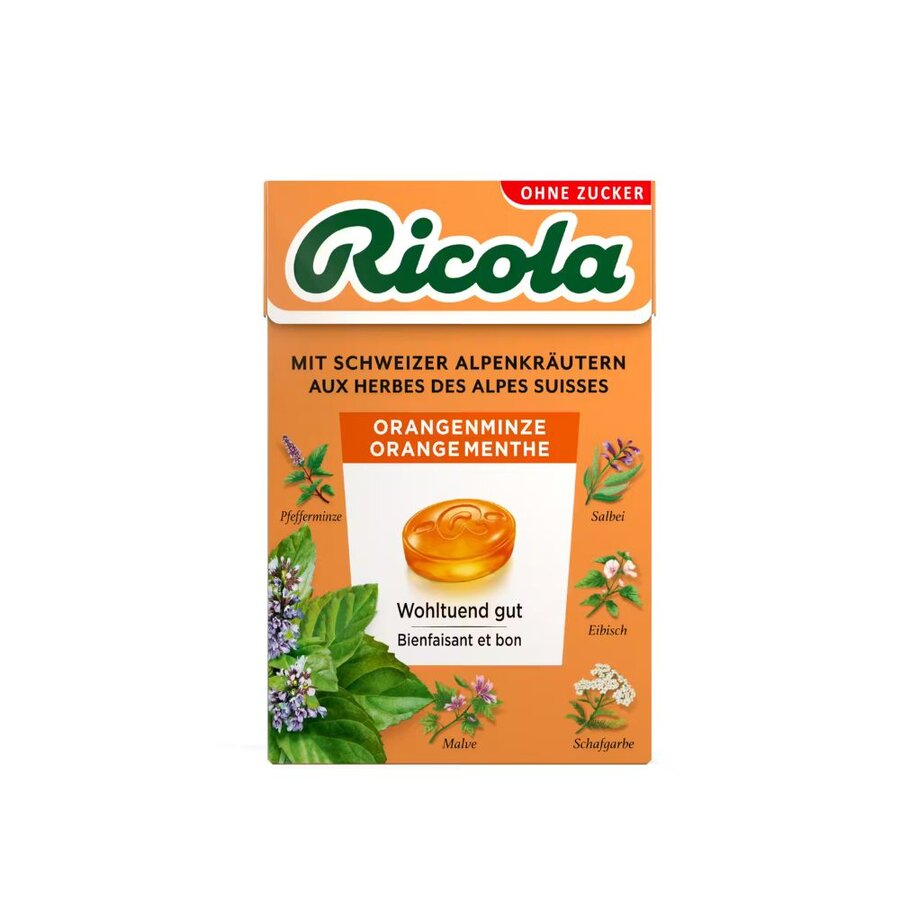 Ricola ginger orangemint 50 g