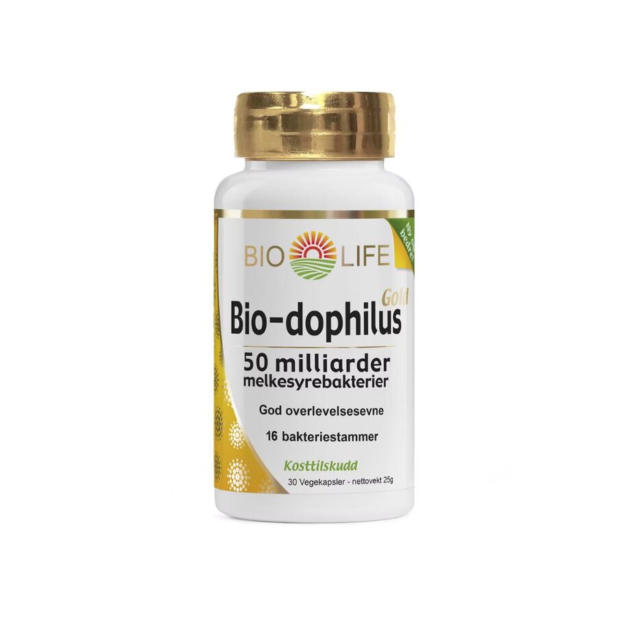 Bio Life Bio-dophilus Gold 30 kapsler