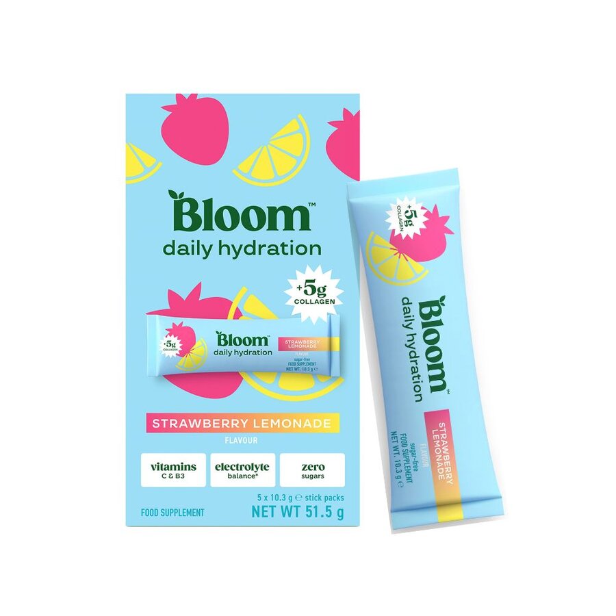 Bloom daily hydration strawberry lemonade sticks 5 x 10,3 g