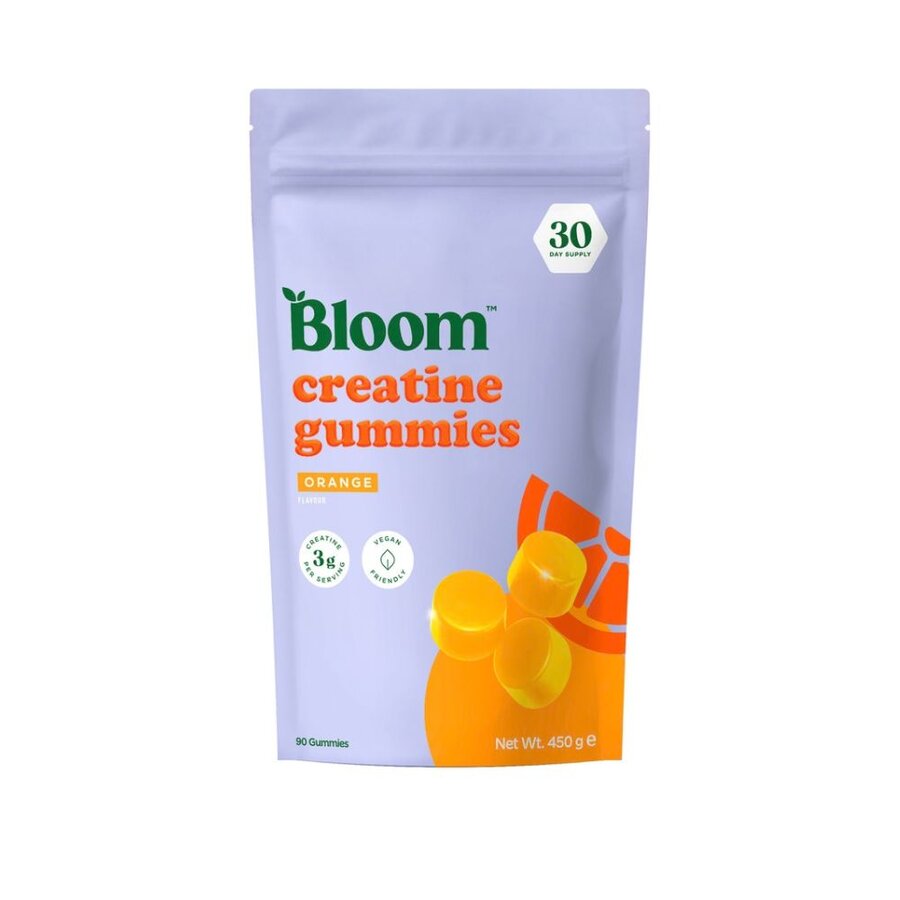 Bloom creatine gummies orange 90 stk