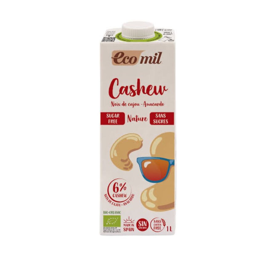 Ecomil cashew drikk uten tilsatt sukker 1L
