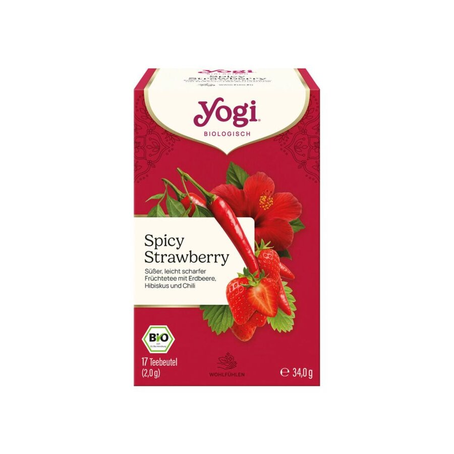 Yogi spicy strawberry 17 teposer