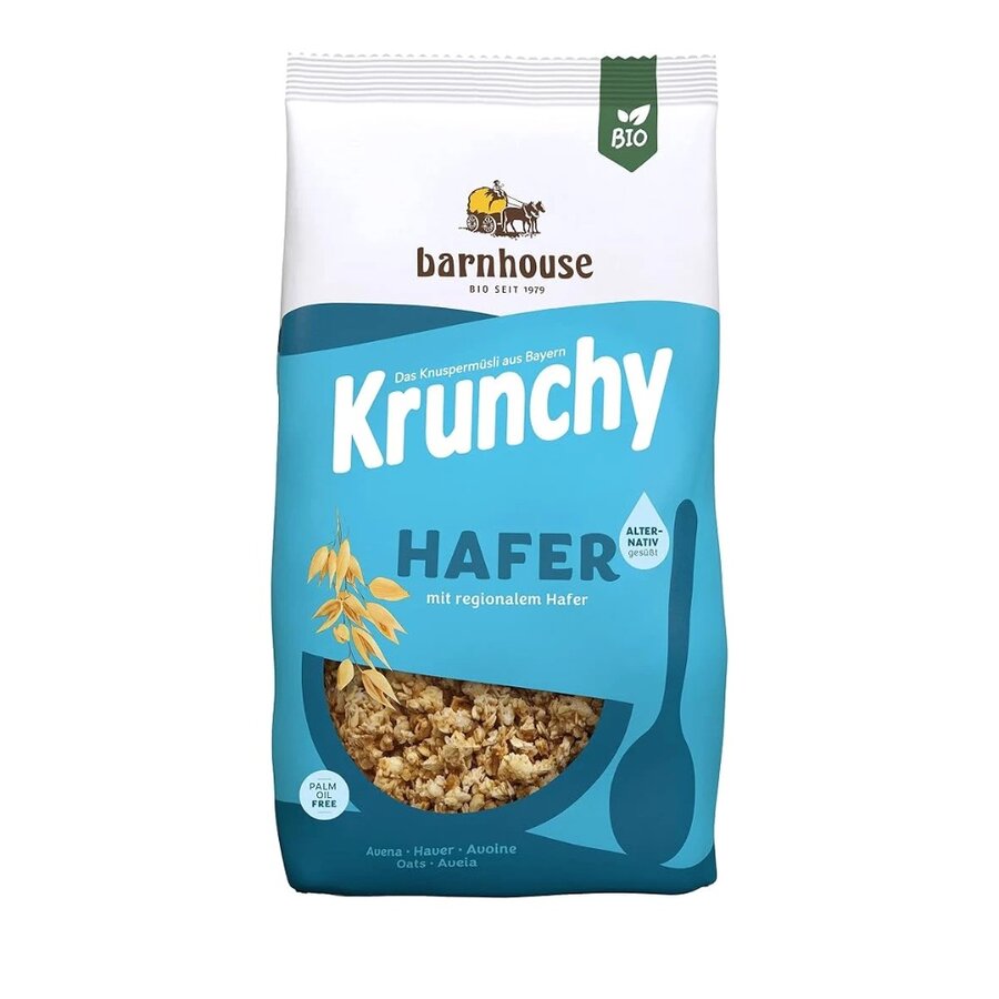 Barnhouse krunchy havre granola 625 g