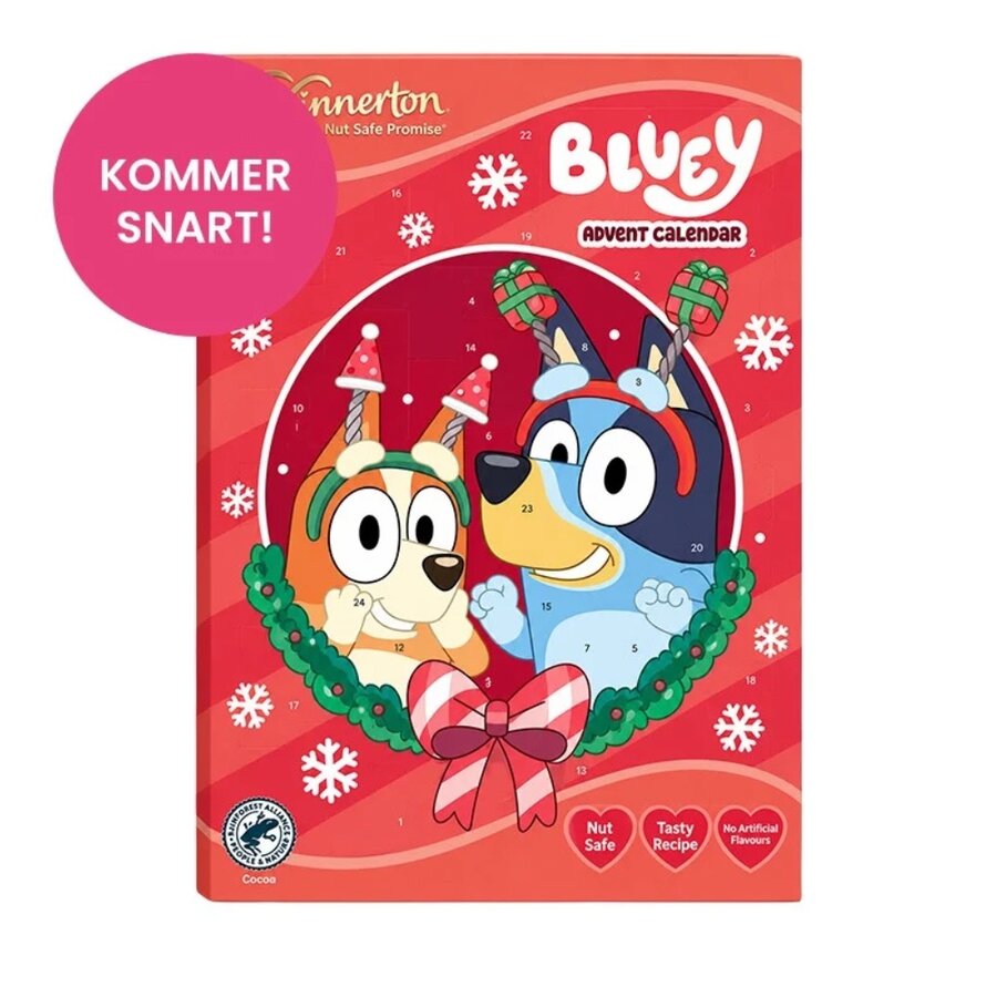 Bluey julekalender 40 g