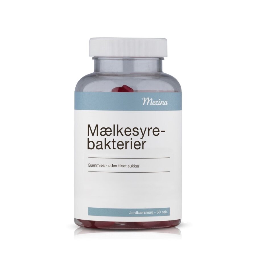 Mezina melkesyrebakterier gummies 60 stk