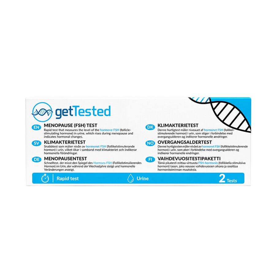 GetTested overgangsaldertest 2 stk