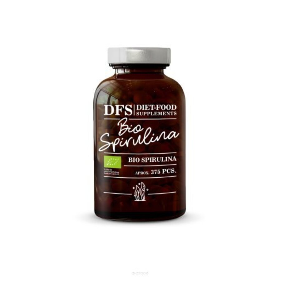 Diet food spirulina tabletter 375 stk