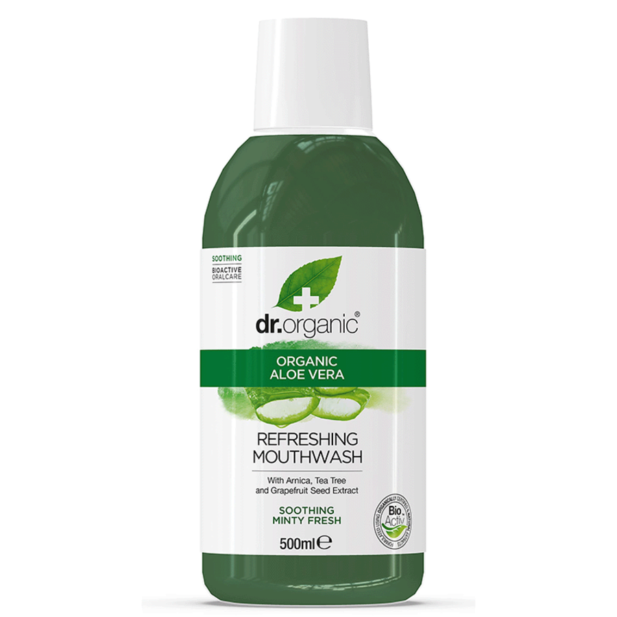 Dr Organic aloe vera mouthwash 500 ml