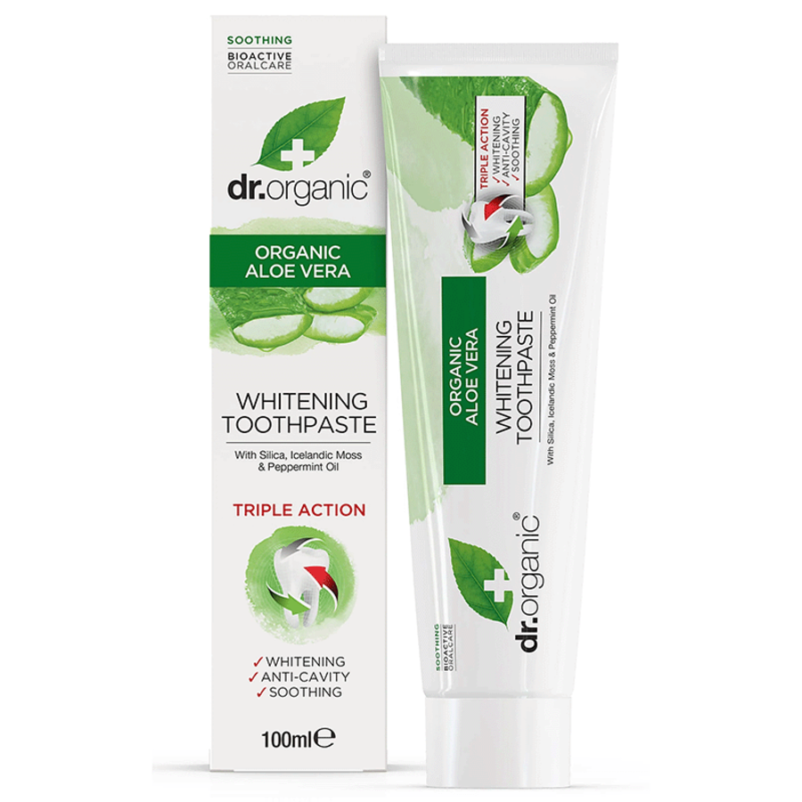 Dr Organic aloe vera toothpaste 100 ml