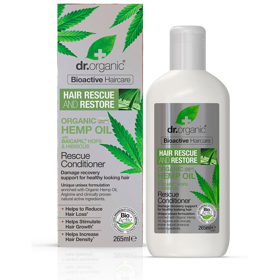 Dr Organic hemp oil rescue conditioner 265 ml