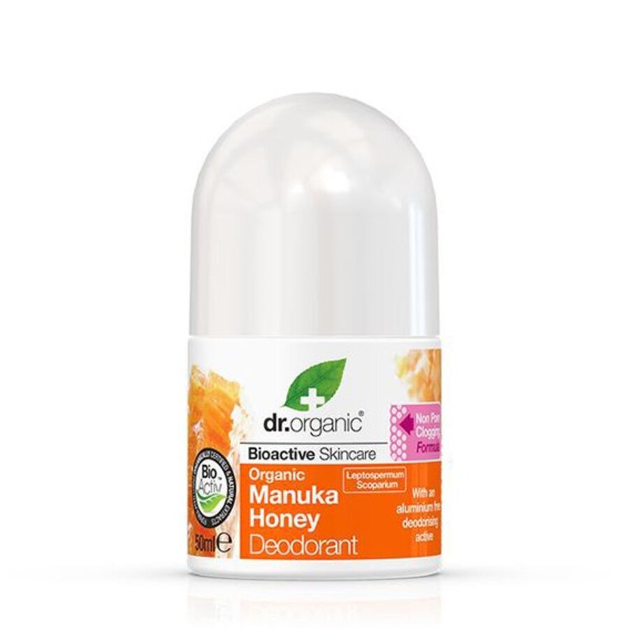 Dr Organic manuka honey deo roll on 50 ml