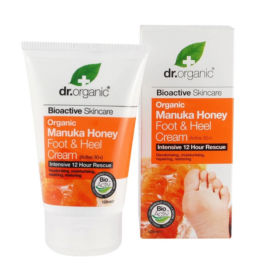 Dr Organic manuka honey foot cream 125 ml
