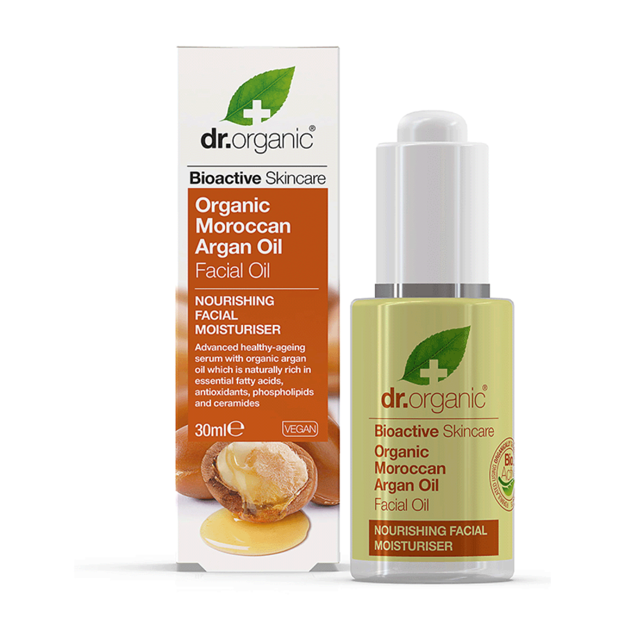 Dr Organic moroccan argan oil facial oil 30 ml