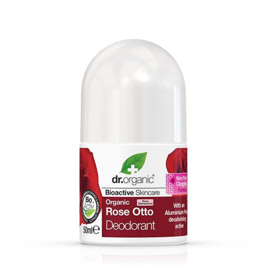 Dr Organic rose otto deo roll on 50 ml