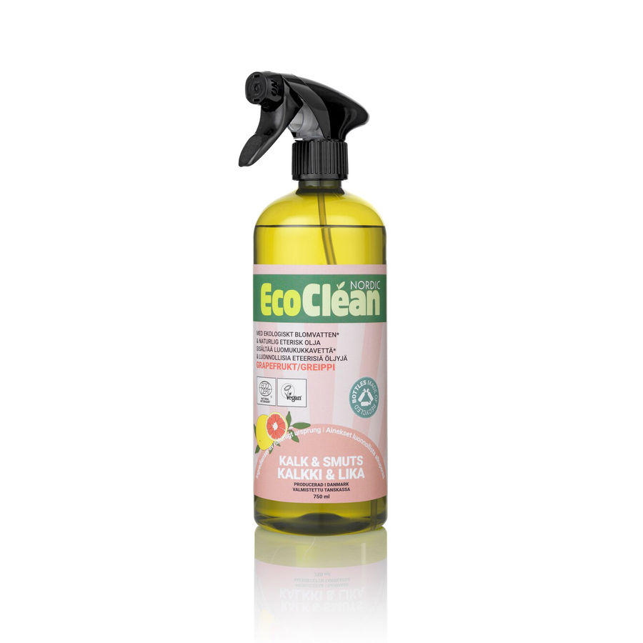 Eco clean anti kalk grapefrukt 750 ml