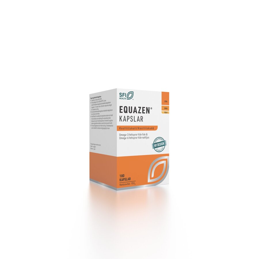 Equazen omega-3 & -6 180 kap