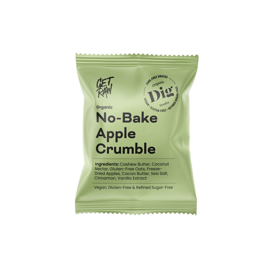 Get Raw no bake apple crumble 35 g