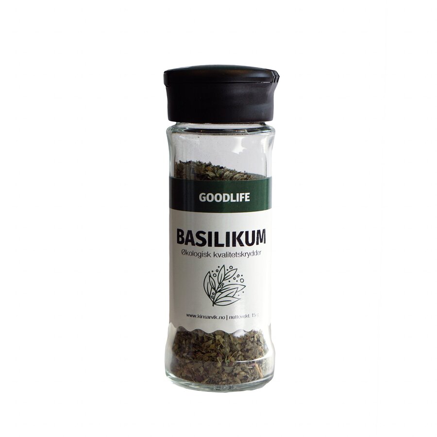Goodlife økologisk basilikum 15 g