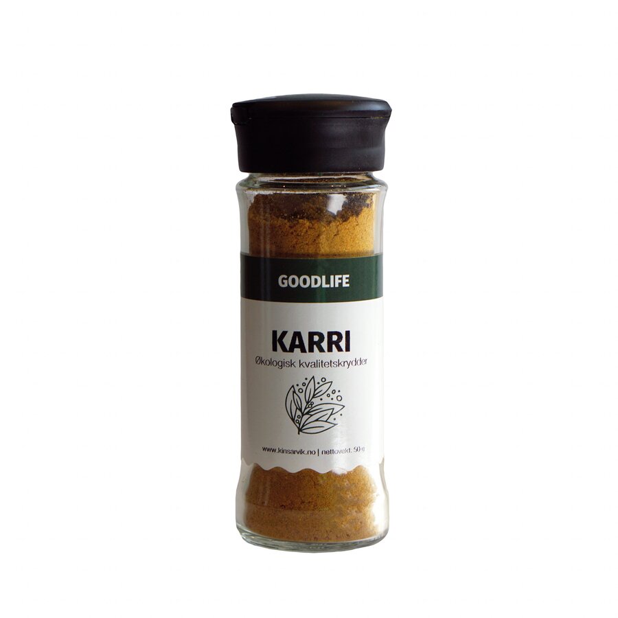 Goodlife økologisk mat karri 50 g