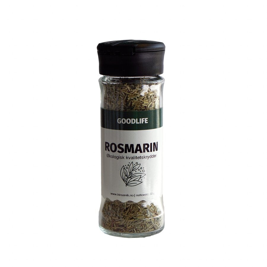 Goodlife økologisk rosmarin 30 g