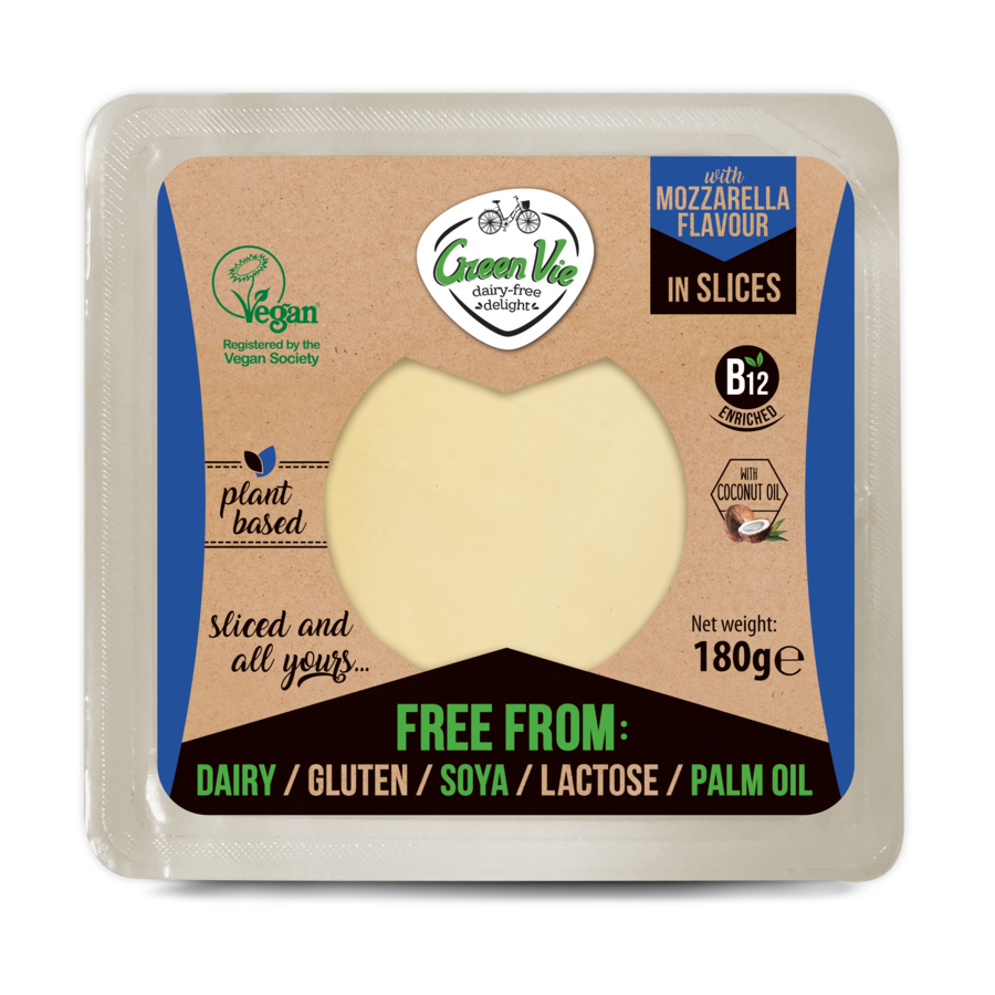 Greenvie Mozzarella Skivet 180gr