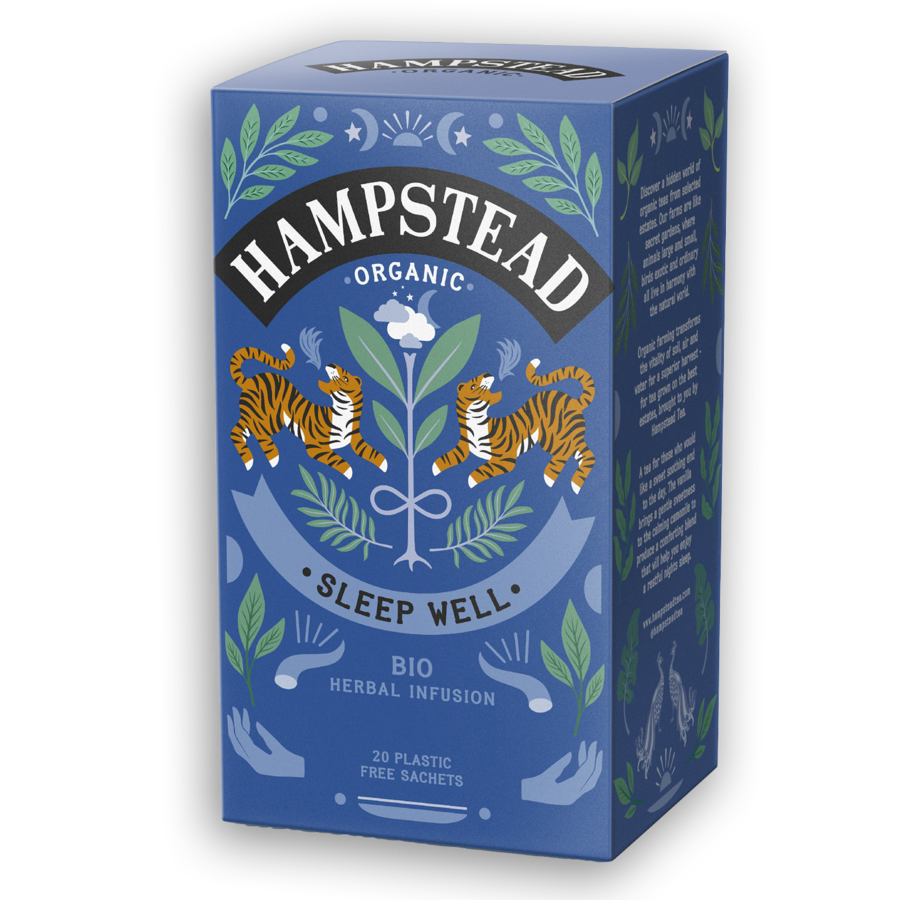 Hampstead Tea økologisk sov godt 20 poser