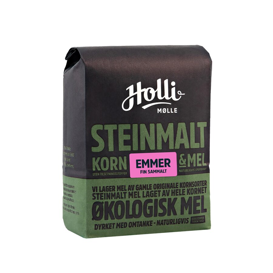 Holli Mølle økologisk emmer fin sammalt 1 kg