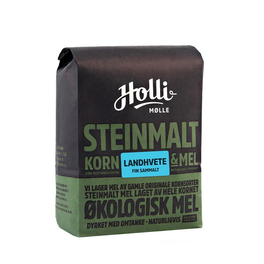 Holli Mølle økologisk finmalt landhvete 1 kg