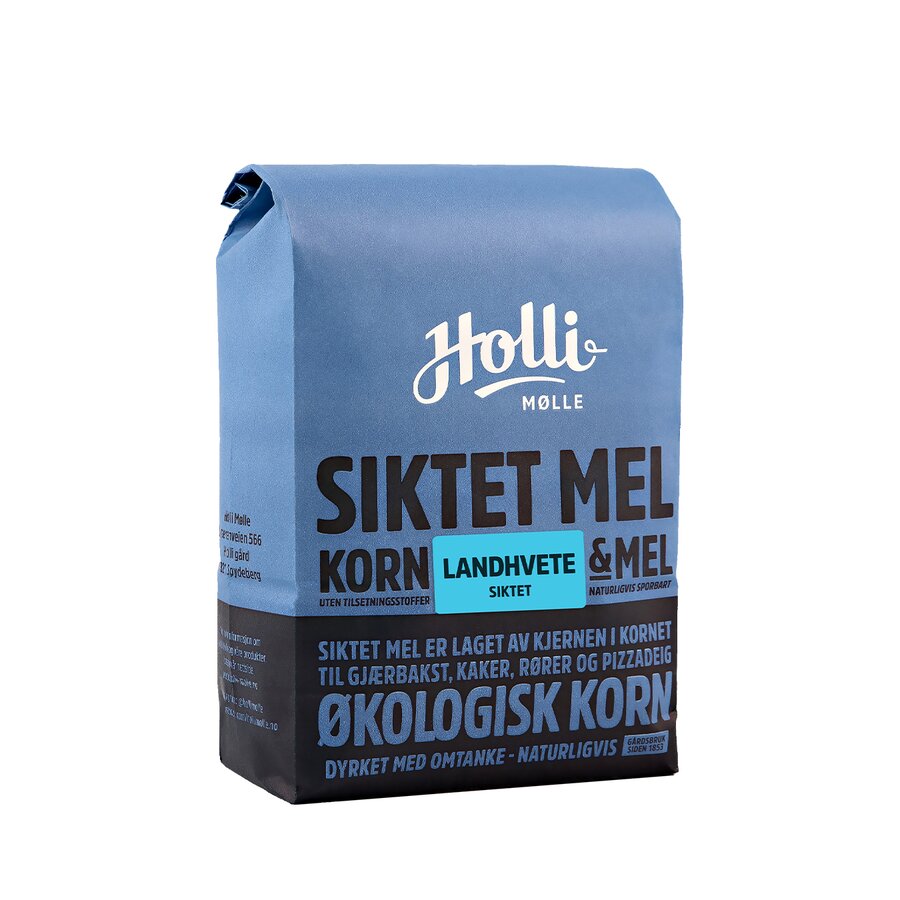 Holli Mølle økologisk landhvete siktet 1 kg