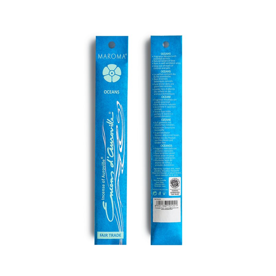 Maroma røkelse oceans 10 pinner