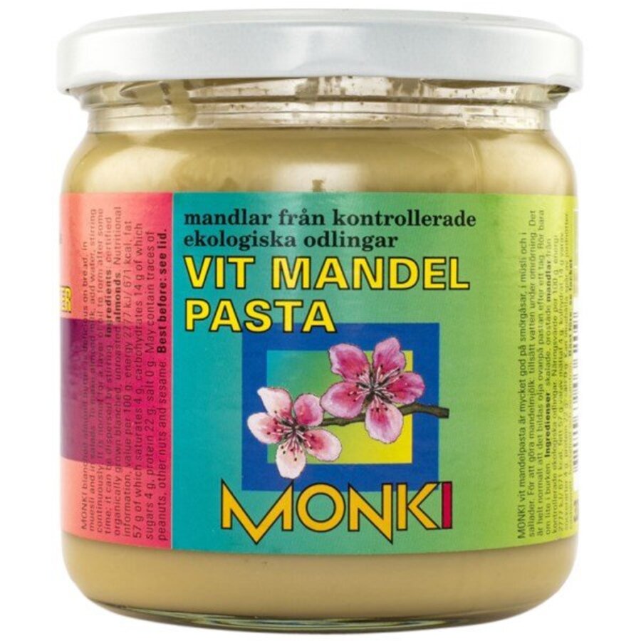 Monki lyst mandelsmør 330 g