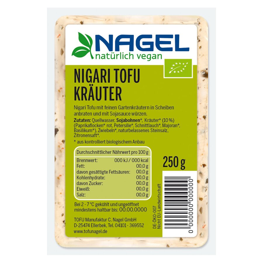 Nagel krydder tofu 250 g