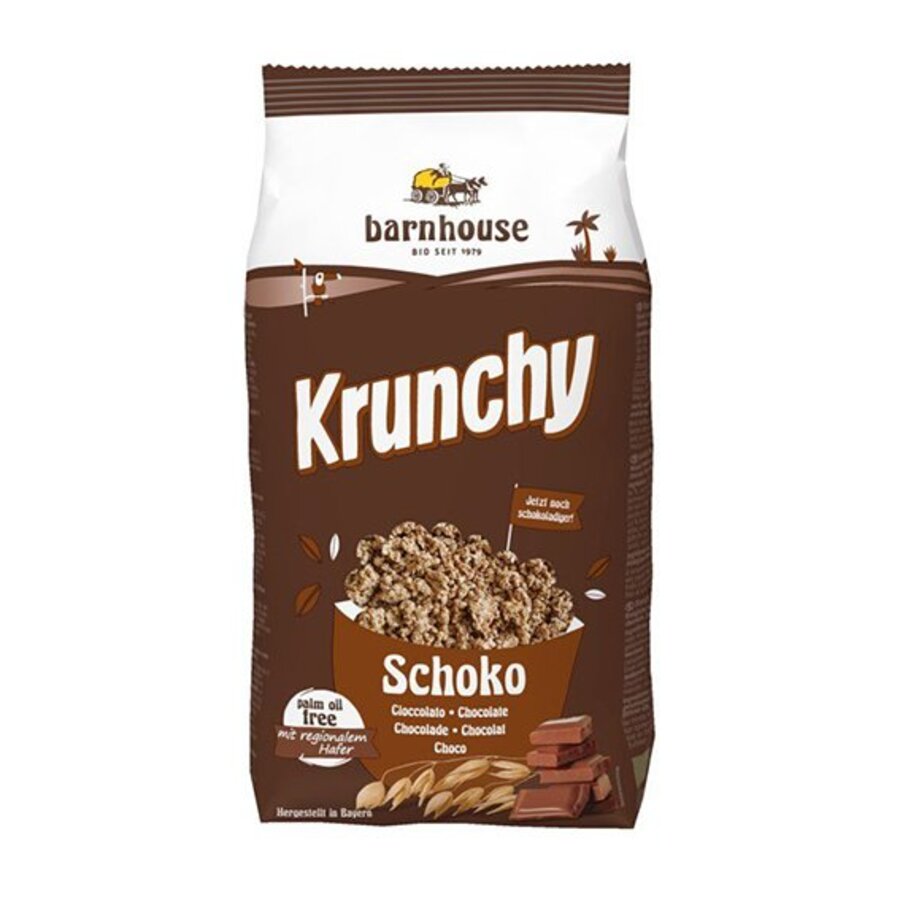 Barnhouse sjokolade musli 375 gr
