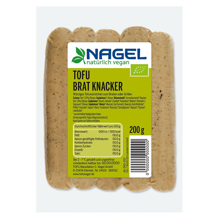 Nagel tofu brat knacker 200 g