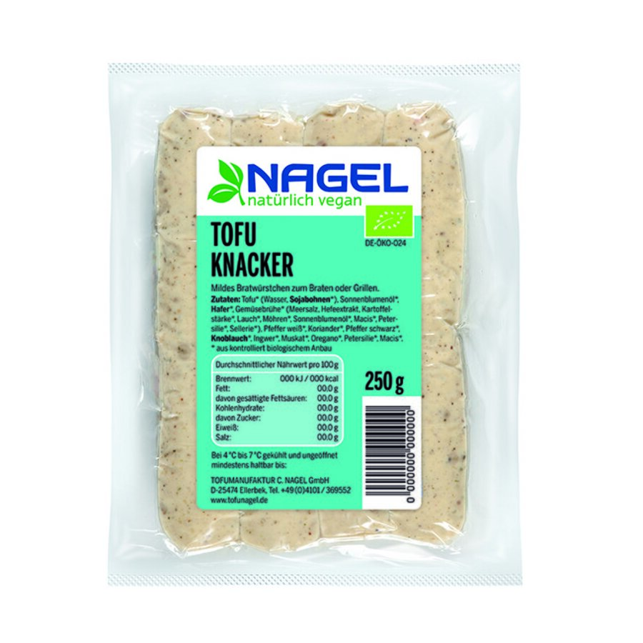 Nagel tofu knækpølser 250 gr