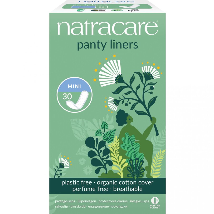 Natracare truseinnlegg mini 30 stk