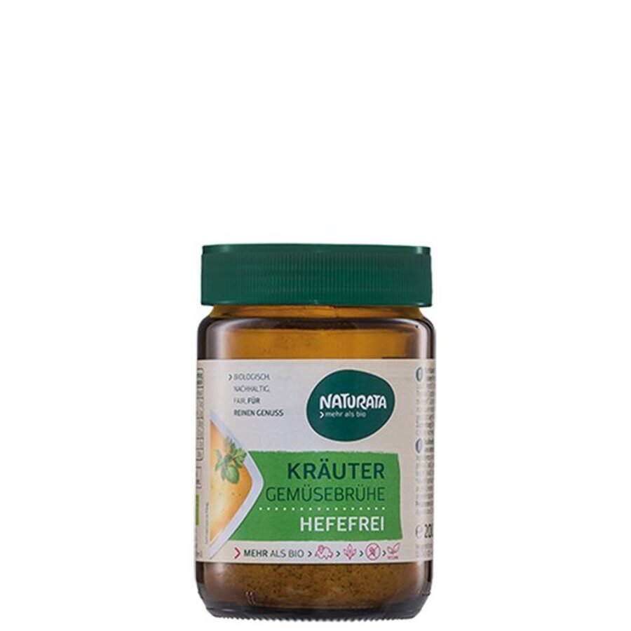 Naturata grønssaksbuljong med urter u/gjær 200 gr