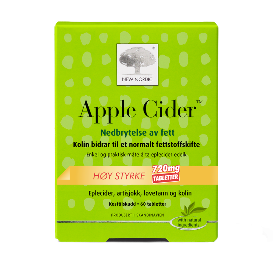 New Nordic Apple Cider 120 tabletter