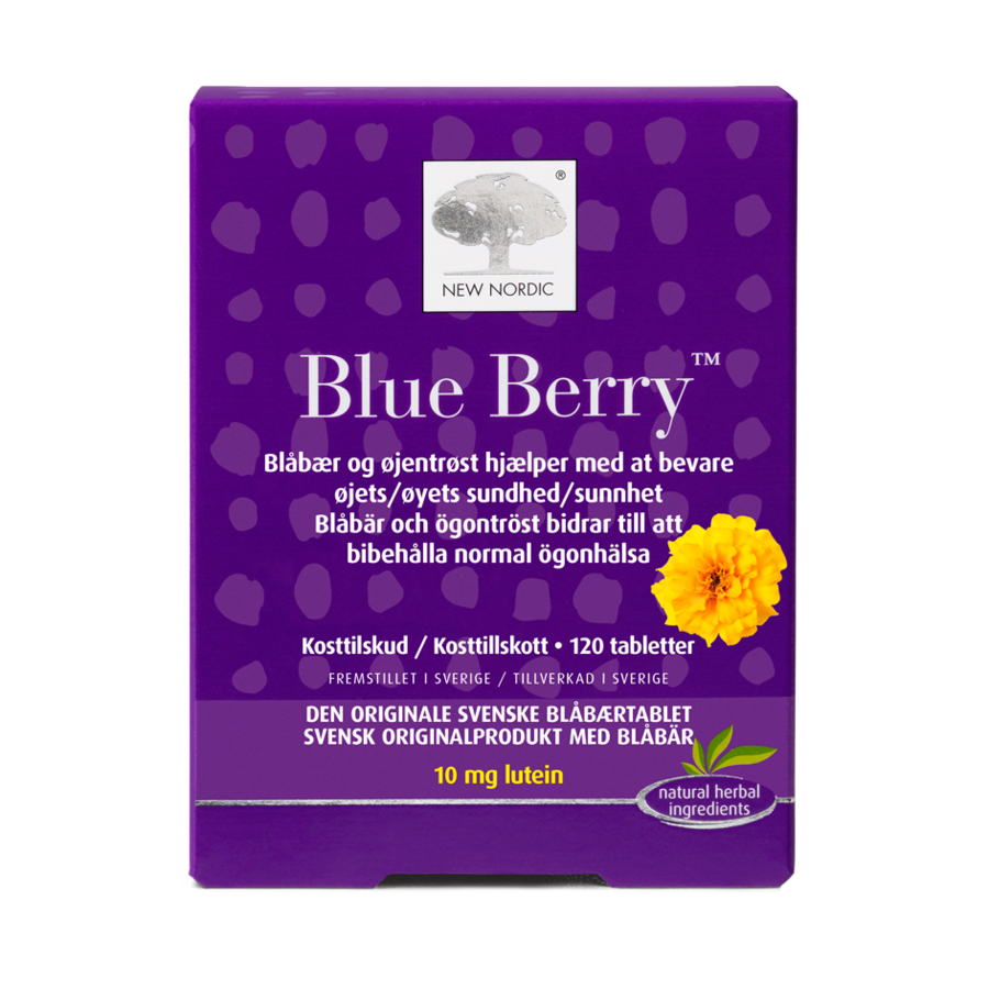 New Nordic Blue Berry 120 tab