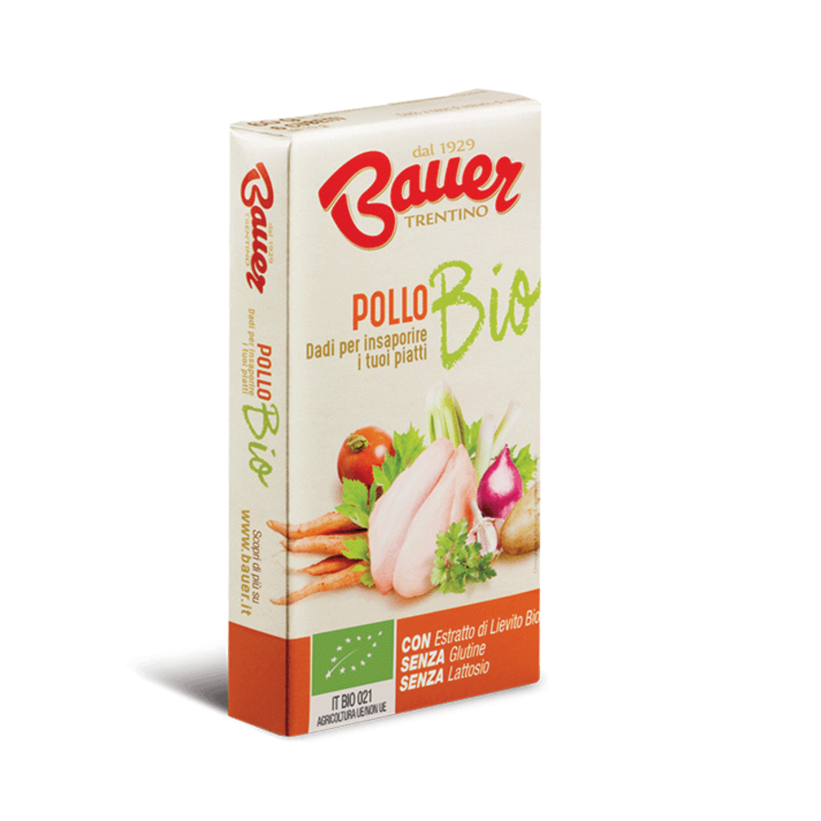 Bauer Kyllingbuljong i kuber Økologisk 60gr