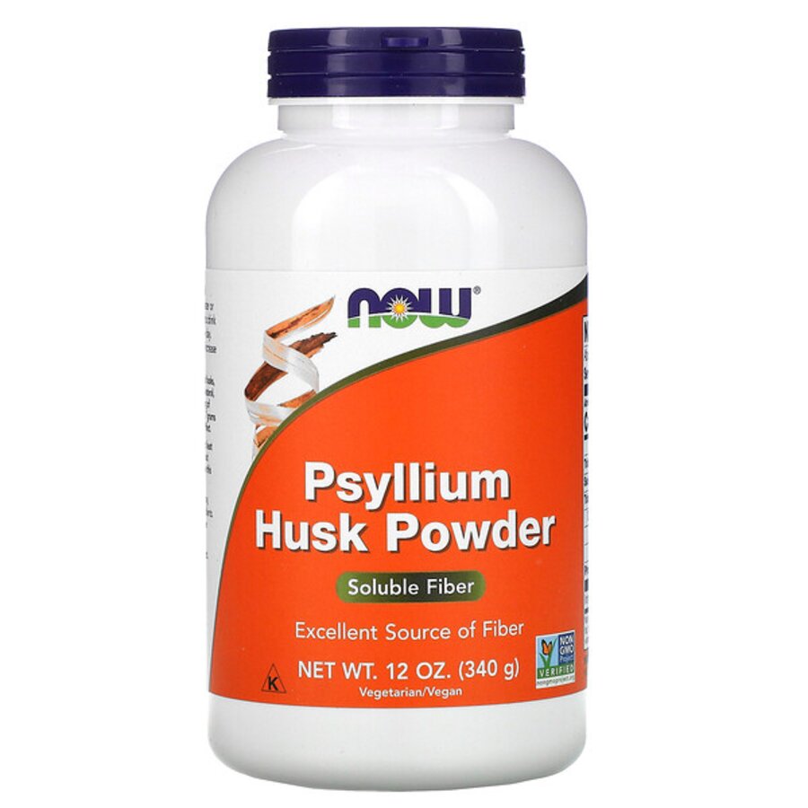 Now psyllium husk 500 mg 200 kap