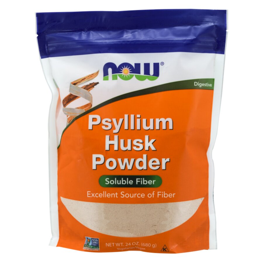 Now psyllium husk pulver 340 g
