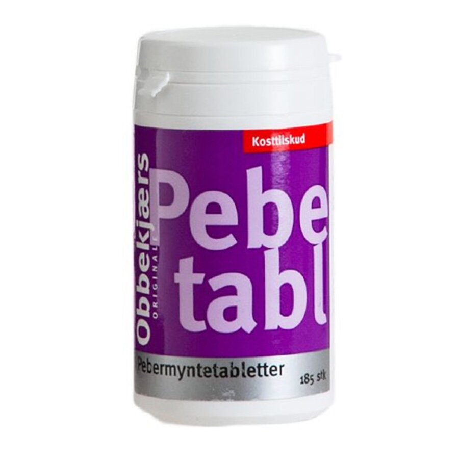 Obbekjærs peppermynte 185 tab