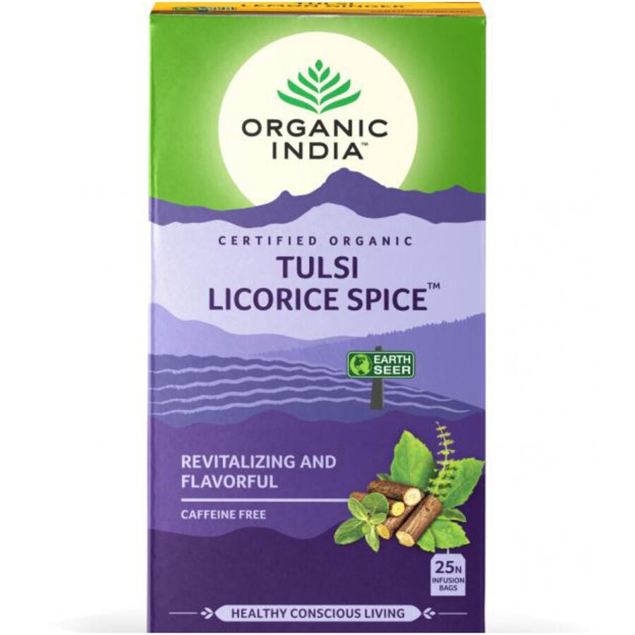 Organic India lakris te 25 poser
