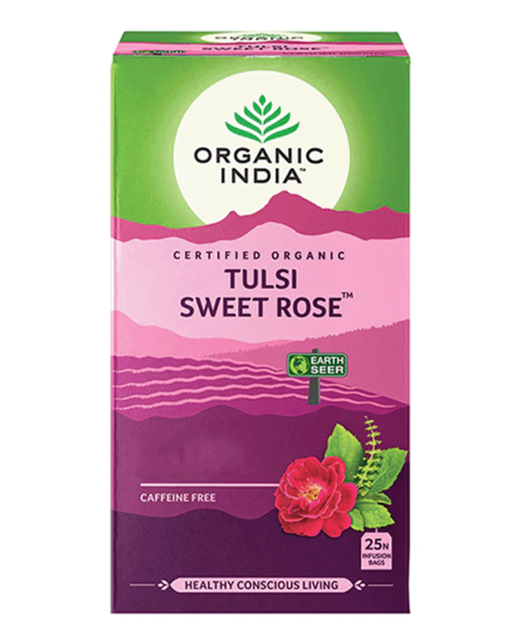Organic India Sweet Rose te 25p